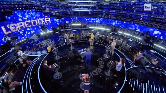 Studio L'Eredità Rai 1