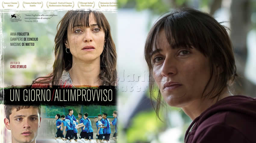 Un giorno all'improvviso film Rai 3