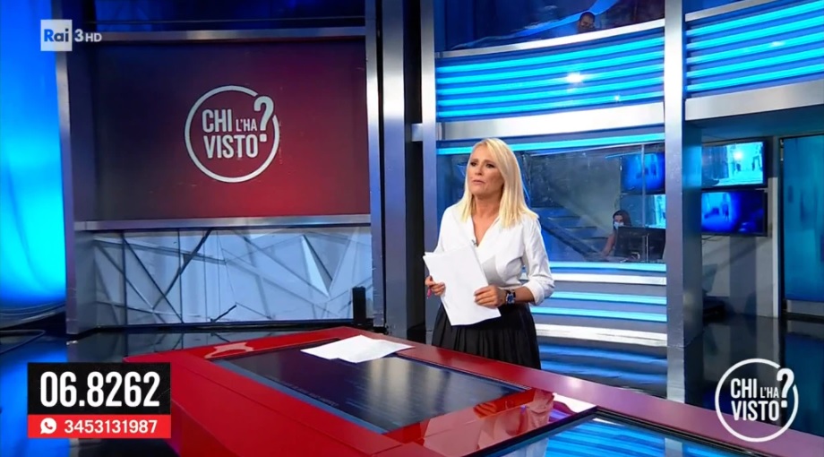 chi l ha visto 15 settembre Rai 3