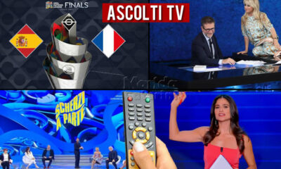 Ascolti TV domenica 10 ottobre 2021