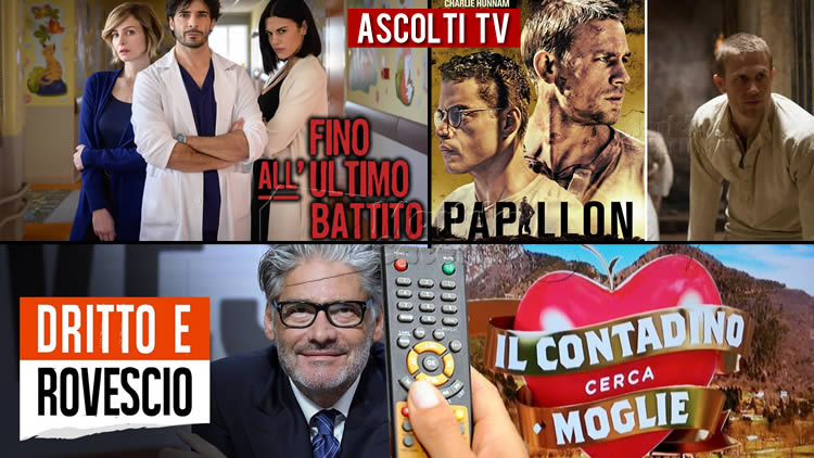 Ascolti TV giovedì 28 ottobre 2021