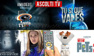 Ascolti TV sabato 2 ottobre 2021