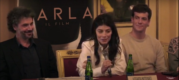 Carla film conferenza stampa Alessandra Mastronard