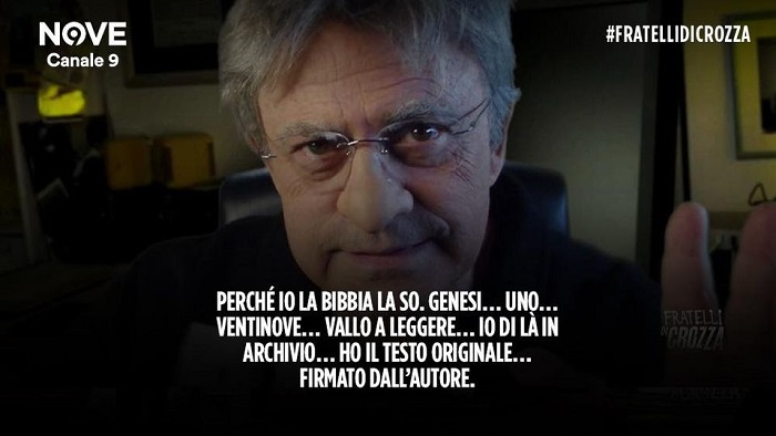 Fratelli di Crozza 15 ottobre diretta Red Ronnie