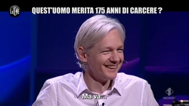 Le Iene Julian Assange