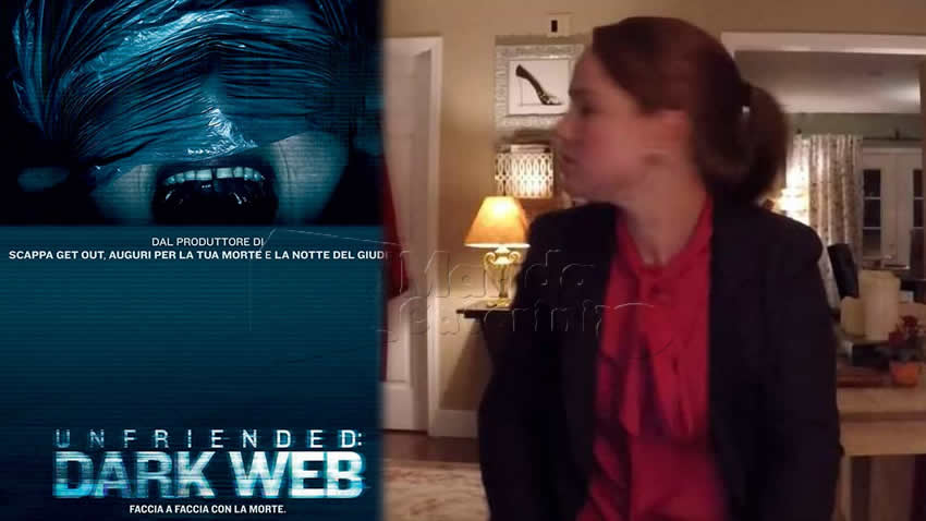 Unfriended Dark Web film Mediaset Italia 2