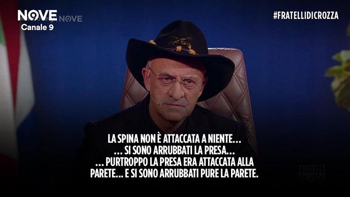 Fratelli di Crozza 19 novembre diretta De Luca