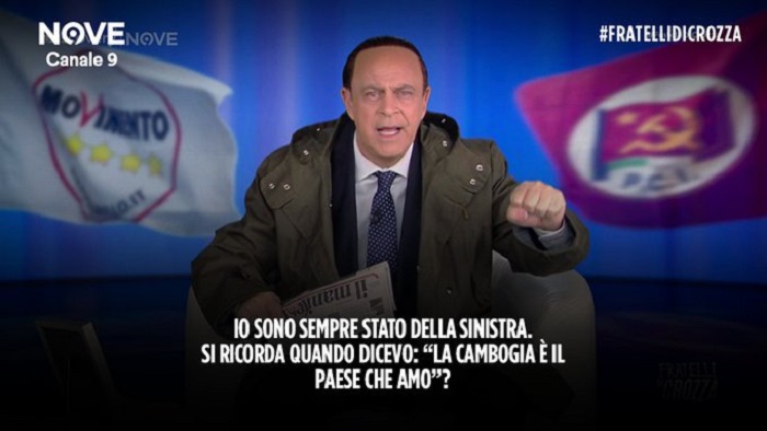 Fratelli di Crozza 26 novembre diretta Silvio Berlusconi