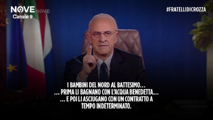 Fratelli di Crozza 26 novembre diretta Vincenzo De Luca