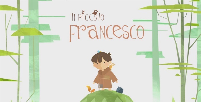 Il piccolo Francesco cartone animato cover