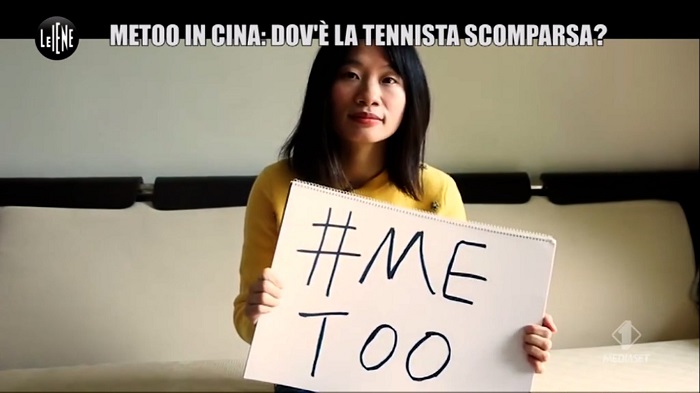 Le Iene 23 novembre MeToo Cina