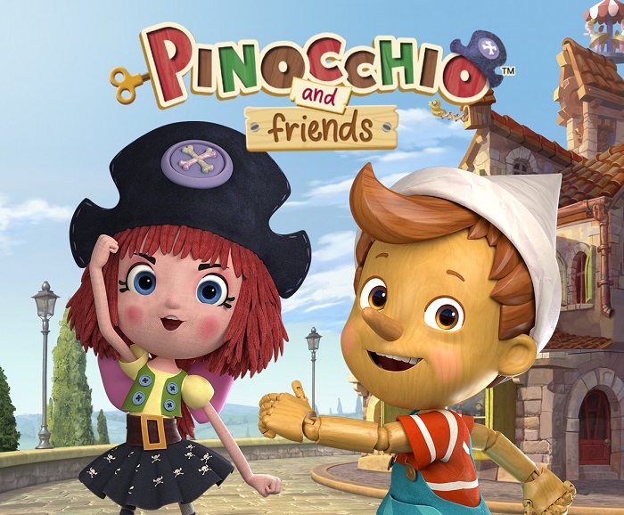 Pinocchio and Friends serie animata cover