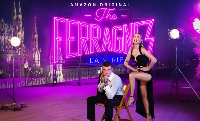 he Ferragnez the series Chiara Ferragni e Fedez in posa