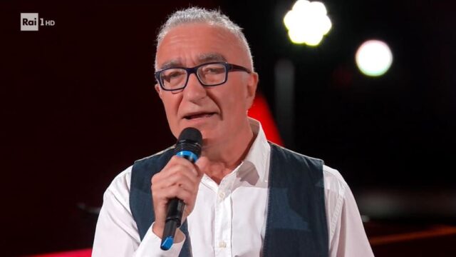 The Voice Senior 26 novembre vincenzo bonetti