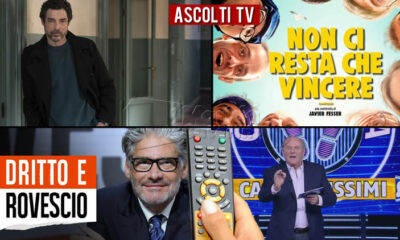 Ascolti TV giovedì 16 dicembre 2021