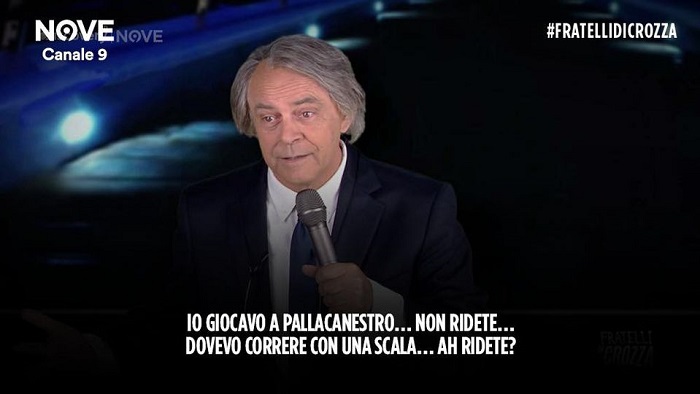 Fratelli di Crozza 3 dicembre diretta Renato Brunetta