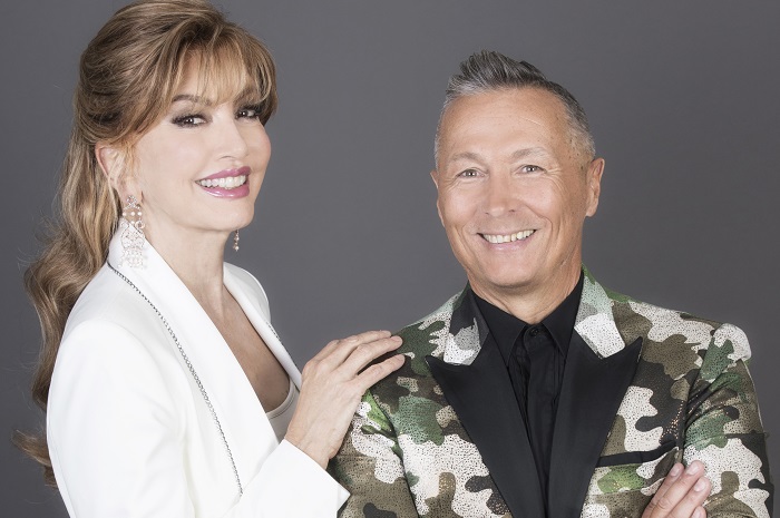 Paolo Belli e Milly Carlucci insieme