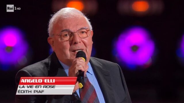 the voice senior 23 dicembre andrea elli