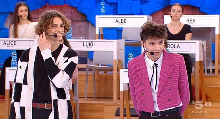 Amici 21 diretta 23 gennaio Albe e Luigi