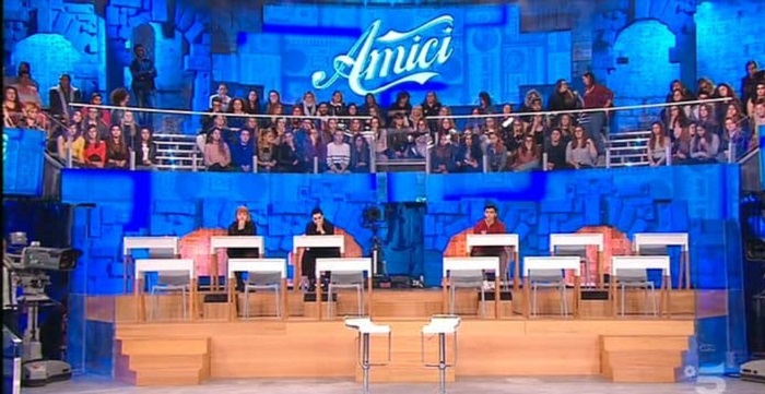 Amici diretta 23 gennaio cover