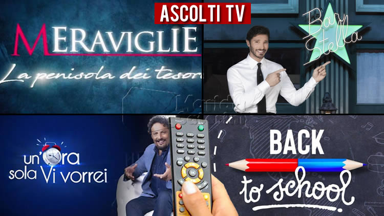 Ascolti TV martedì 18 gennaio 2022