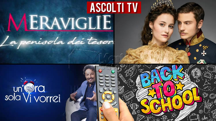 Ascolti TV martedì 4 gennaio 2022