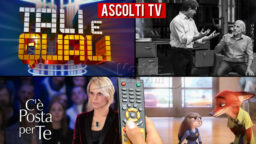 Ascolti TV sabato 8 gennaio 2022