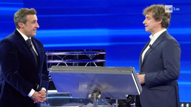 L Eredità Serata Sanremo 28 gennaio Alberto Angela