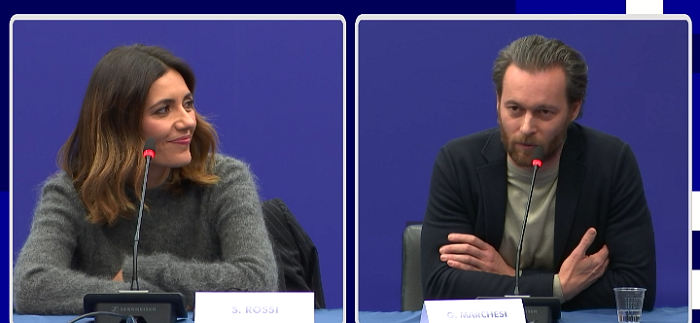 La Sposa conferenza stampa Serena Rossi e Giorgio Marchesi