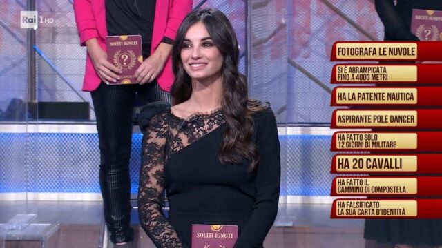 Soliti Ignoti Speciale Lotteria Italia 2022 Francesca Chillemi