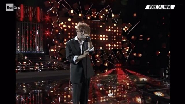 Tali e Quali 8 gennaio Simply Red