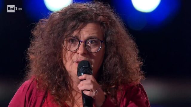 The voice senior 7 gennaio Luisa Malafarina