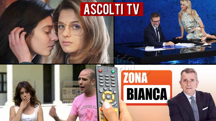 Ascolti TV domenica 13 febbraio 2022