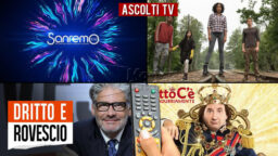 Ascolti TV giovedì 3 febbraio 2022