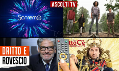Ascolti TV giovedì 3 febbraio 2022