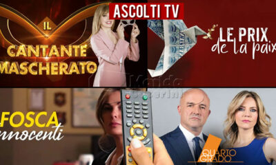 Ascolti TV venerdì 18 febbraio 2022
