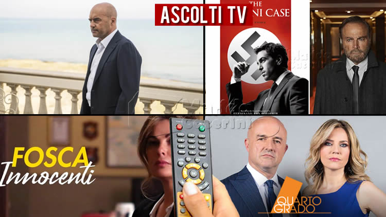 Ascolti TV venerdì 25 febbraio 2022