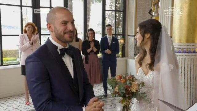 Matrimonio a prima vista Italia nozze prima coppia