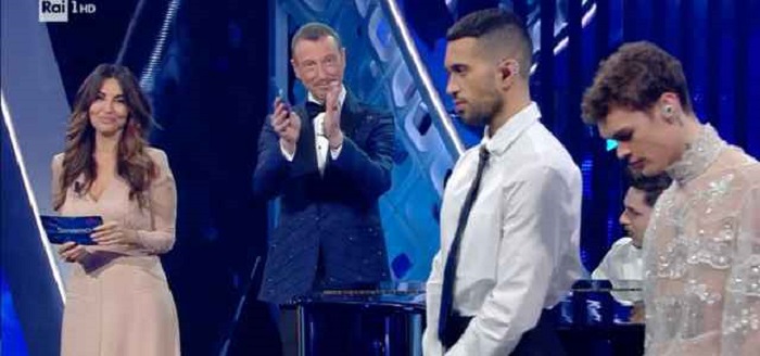 Sanremo 2022 finale Mahmood e Blanco vincitori