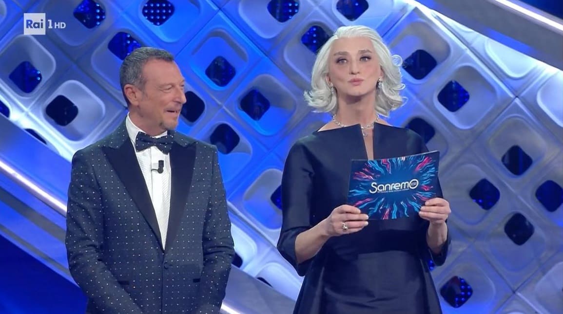 Sanremo 2022 terza serata Rai 1