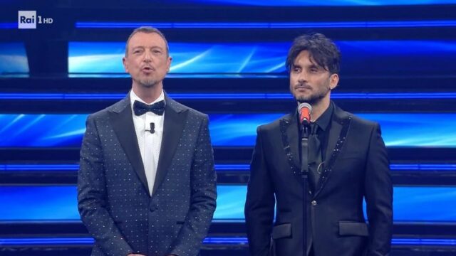 Sanremo 2022 terza serata fabrizio moro