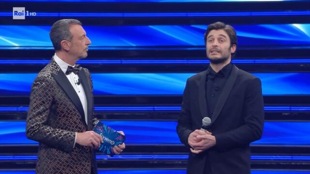 Sanremo diretta 4 febbraio 2022 Lino Guanciale