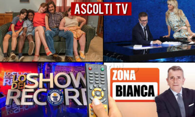 Ascolti TV domenica 6 marzo 2022