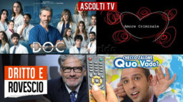 Ascolti TV giovedì 17 marzo 2022