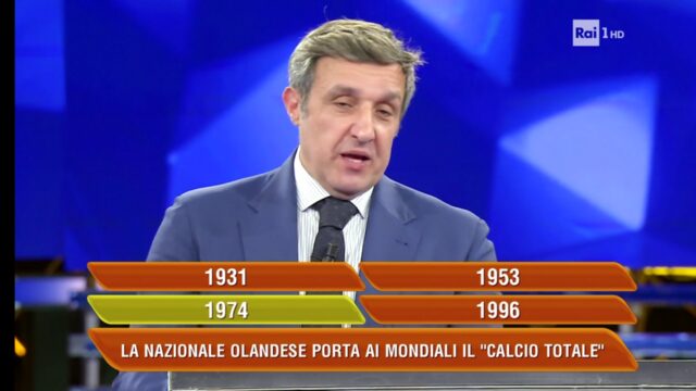 L'Eredità 21 marzo Volta Pagina