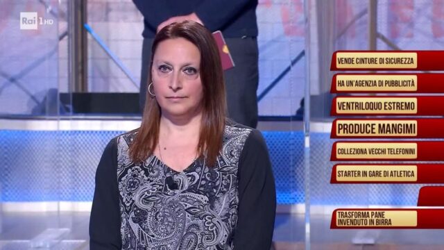 Soliti Ignoti Speciale 26 marzo Manuela