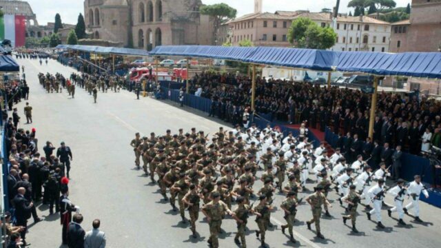 Festa della Repubblica programmazione Rai Parata militare