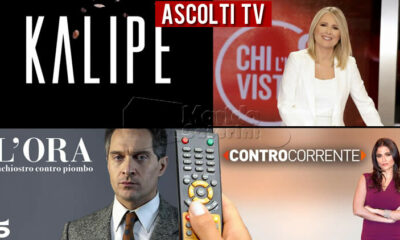 Ascolti Tv mercoledì 29 giugno 2022