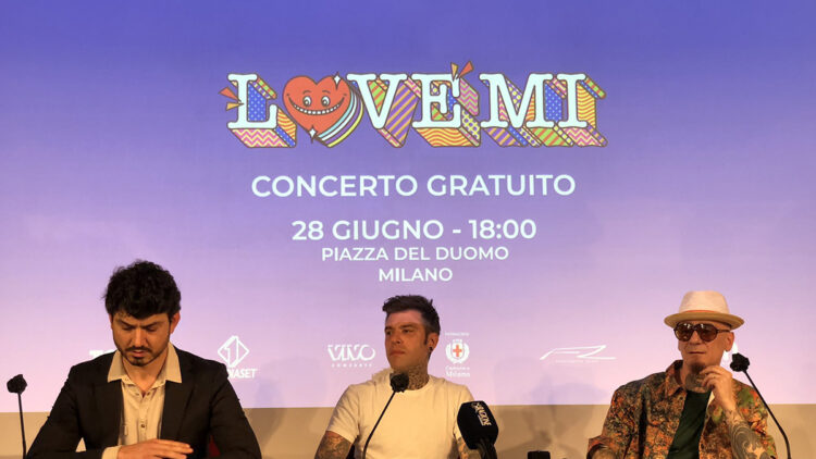 Concerto Love Mi Italia 1 conferenza