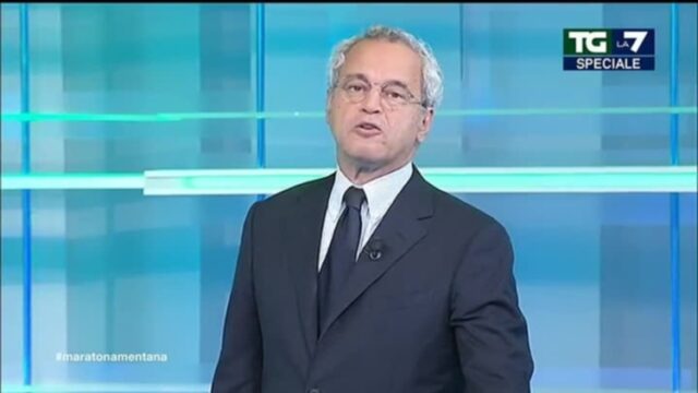 Crisi di governo speciali tv Enrico Mentana